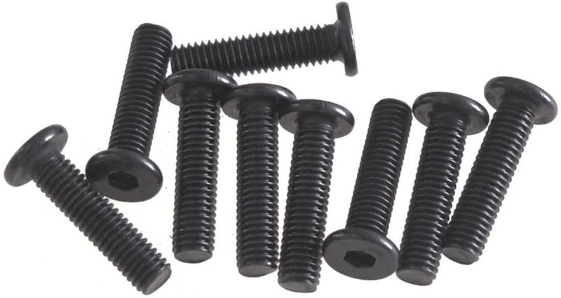 3DINNOVATIONS M5x20mm Low Carbon Steel CNC Low Profile Flat Head Hex Socket Machine Screws Fully Threaded Pack of 25 - Image 4