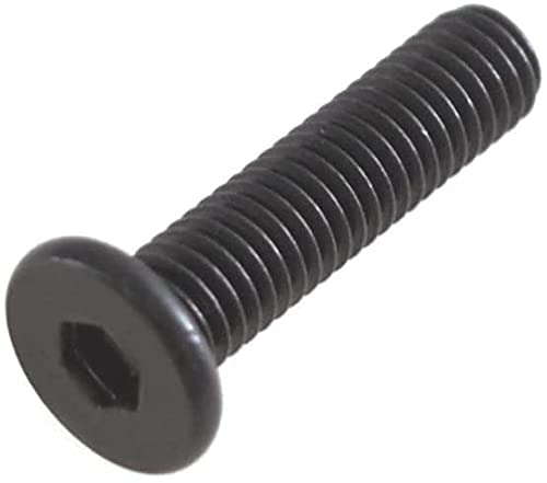 3DINNOVATIONS M5x20mm Low Carbon Steel CNC Low Profile Flat Head Hex Socket Machine Screws Fully Threaded Pack of 25 - Image 2