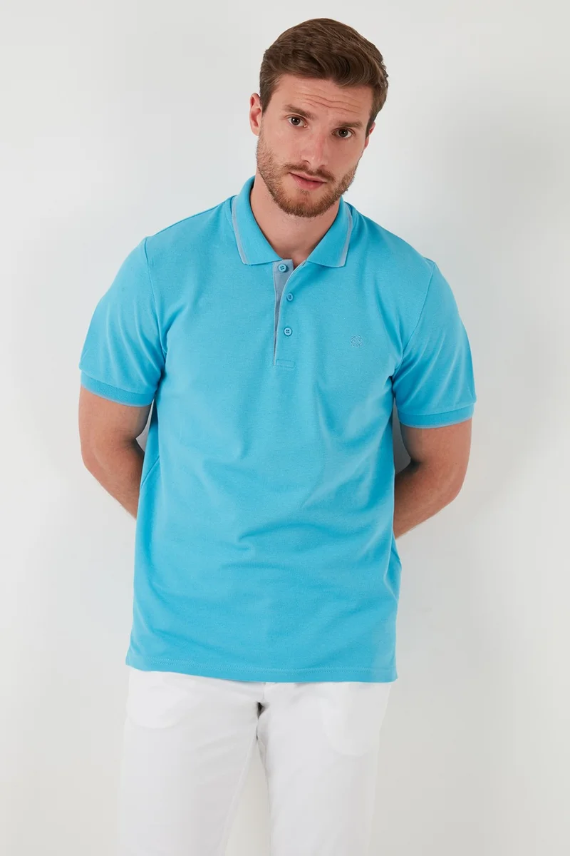 Buratti 100% Cotton Buttoned Polo T Shirt Men's Polo 5902118