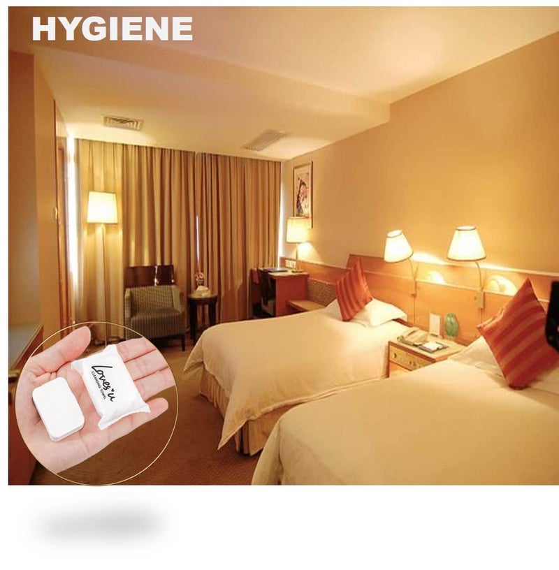QUALIALL Compressed Washcloths Towels, Premium Disposable Wash Cloths for Travel Camping - Image 3
