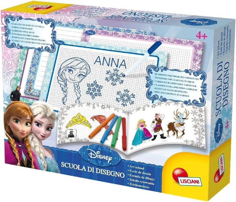 Disney Frozen Drawing School Art Set for Kids