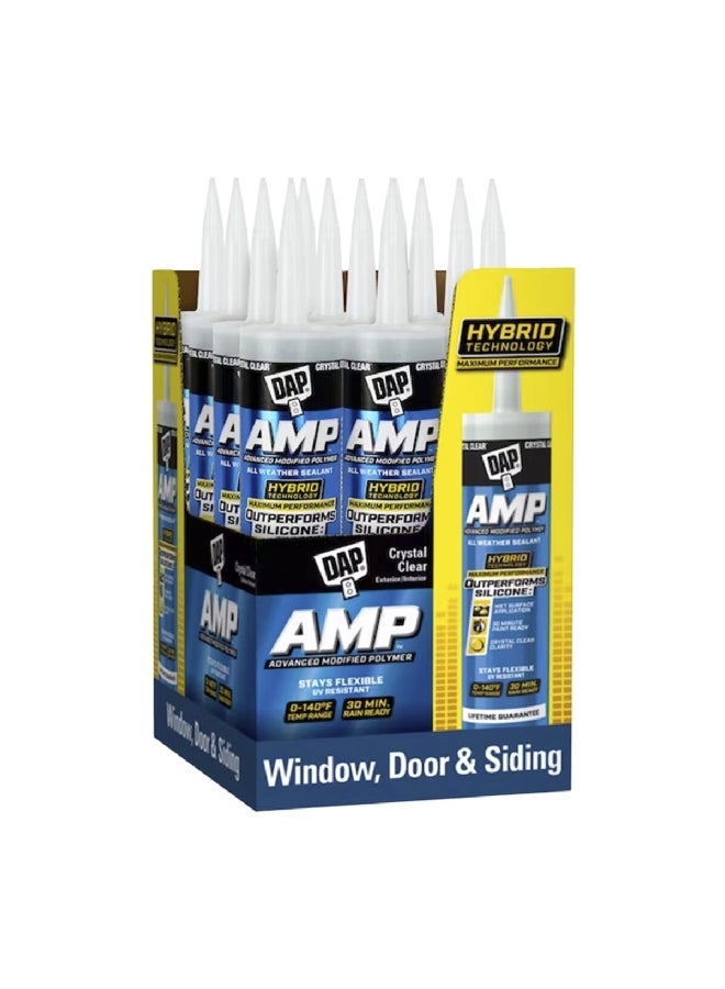 Dap AMP Seamless Indoor and Outdoor All Weather Sealant Clear 266 ml 7079800761 - Image 3