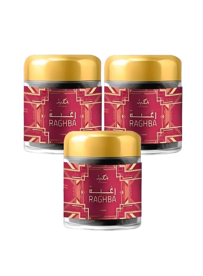 محبة 3 قطع بخور رغبة 30 جرام - Image 1
