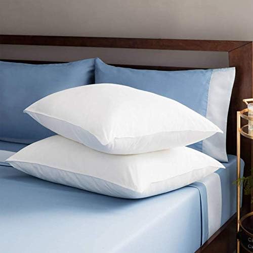 DAKSH 2 Piece Microfibre Fluffy Pillow for Giving Support to Your Neck, White (20 * 30in) - Image 2