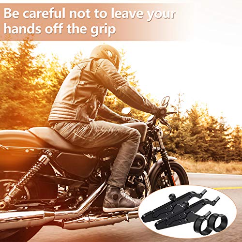 BBTO 2 Sets Motorcycles Throttle Lock Motorcycle Cruise Control Universal Throttle Assist Wrist Cruise Hand Grip Clamp with Silicone Ring Protect for Bike Motorcycle - Image 5