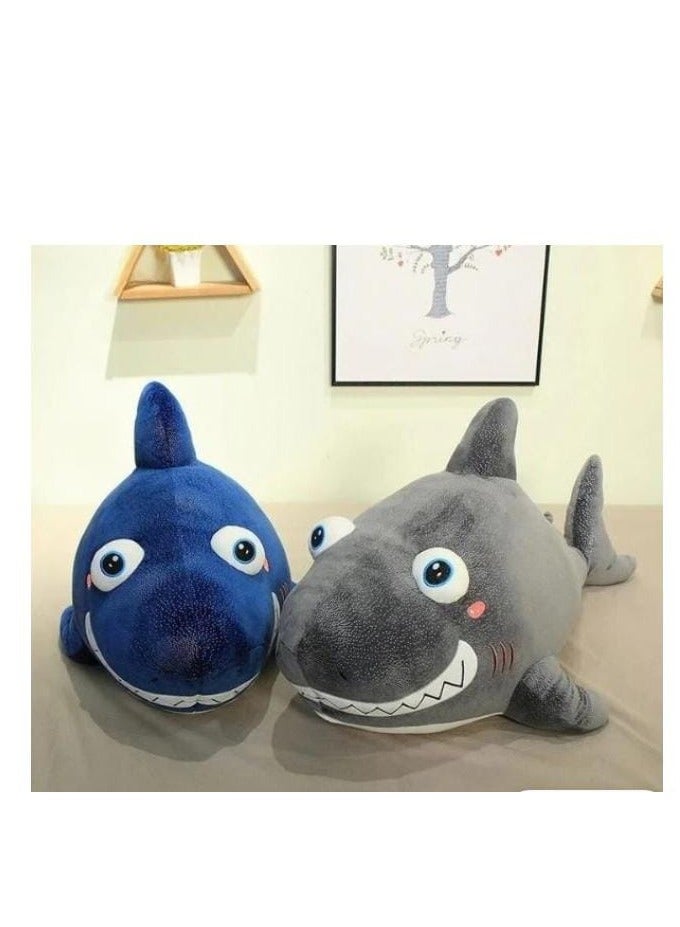 Magnolia Dive into the depths of the ocean with Big Eyed Shark! It is distinguished by its dark blue color and its size is 60 cm - Image 3