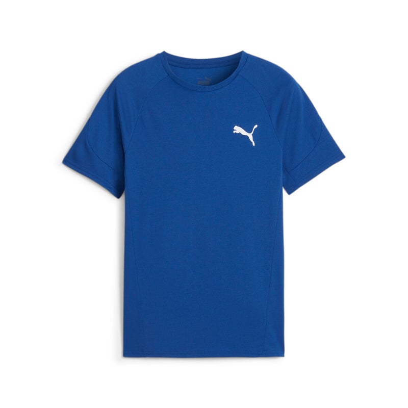 PUMA EVOSTRIPE Boys Blue T-shirt - Image 4