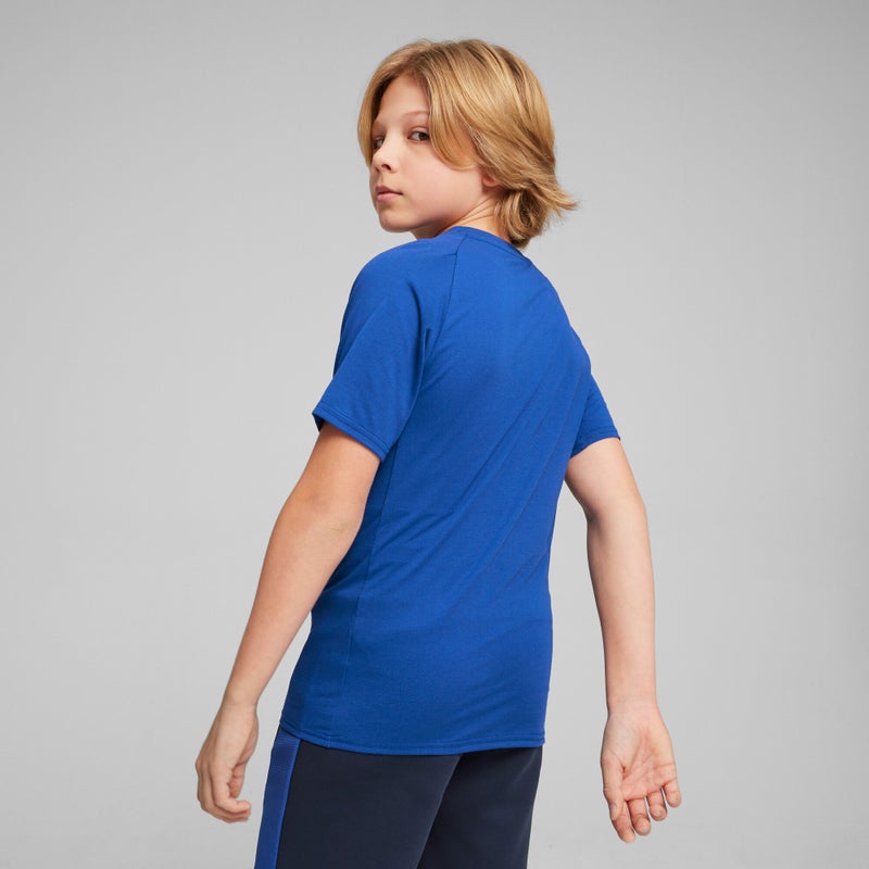 PUMA EVOSTRIPE Boys Blue T-shirt - Image 2