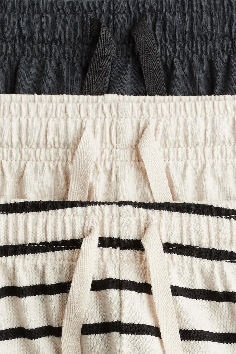 H&M 3-pack cotton jersey shorts