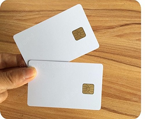 Yukonics Printable Chip Card SLE4428 Big Chip Card For Thermal Printers (Pack of 25pcs) - Image 5