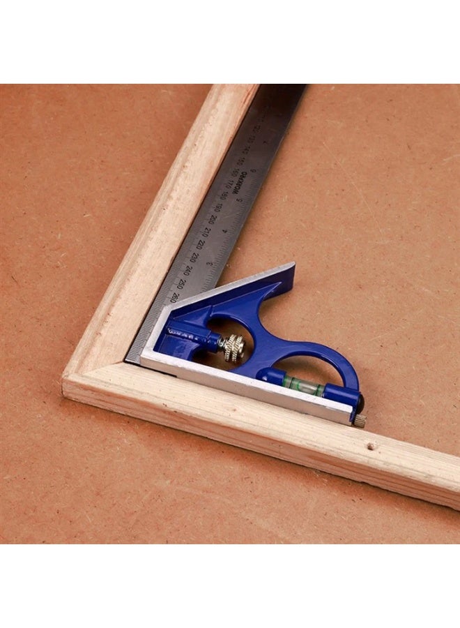 WORKPRO 300MM(12") ALUMINUM COMBINATION SQUARE - Image 1