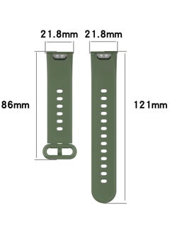 ten.tech TenTech Soft Silicone Sports Band for Xiaomi Watch 2 Lite / Redmi 2 Lite / Poco / Redmi 2 / Horloge 2 Smart Watch - green  - Image 5