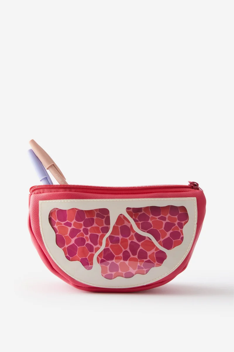 Typo Novelty Shaped Pencil Case