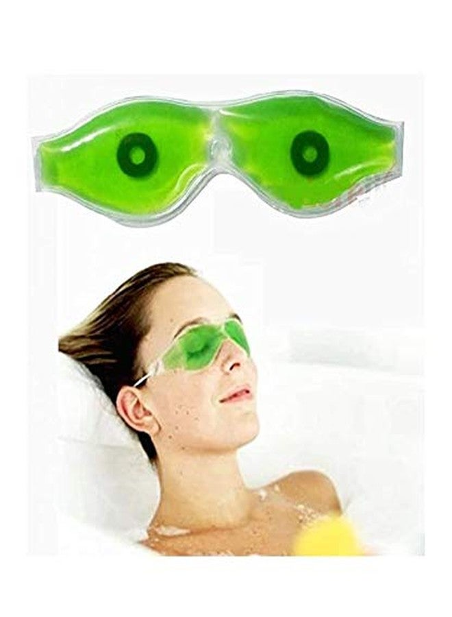 ACi Eye Mask 1 Aloe Vera Cool Gel Eye Mask with 2 Pc Eyes Wash Cup Kit - Image 2