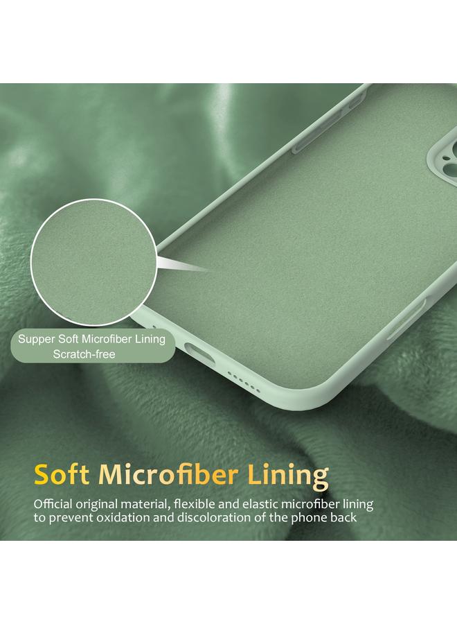 S-TOP Case For iPhone 15 Pro Liquid Silicone MagSafe Phone Case with Rotating Holder - Image 5