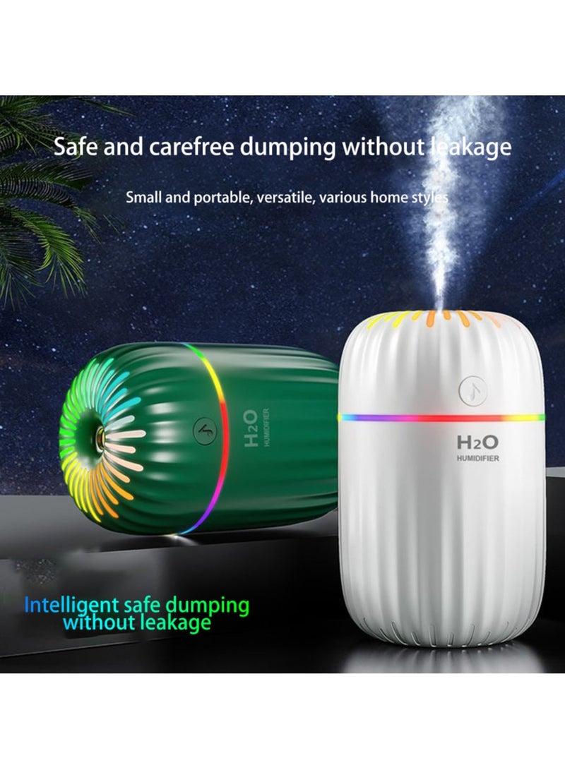 AROAQ Compact 3-in-1 Humidifier with Cool Mist, Night Light, and Aromatherapy Function - Image 2