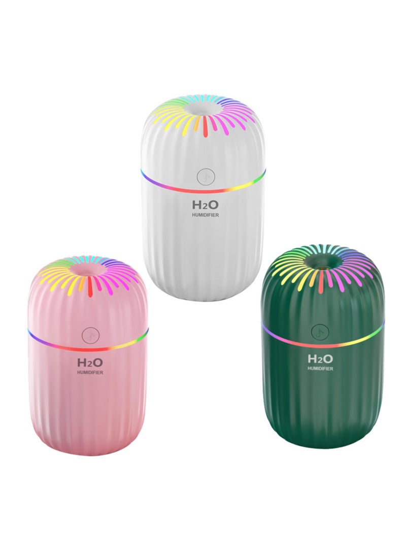 AROAQ Compact 3-in-1 Humidifier with Cool Mist, Night Light, and Aromatherapy Function - Image 3