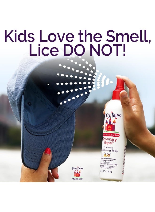 Fairy Tales بخاخ يومي لتكييف الأطفال من فيري تيلز لطرد القمل بالروزماري - 8 أونصات - Image 4