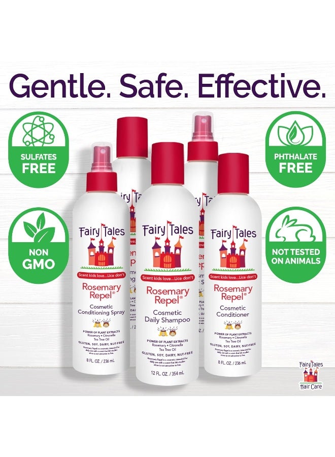 Fairy Tales بخاخ يومي لتكييف الأطفال من فيري تيلز لطرد القمل بالروزماري - 8 أونصات - Image 5