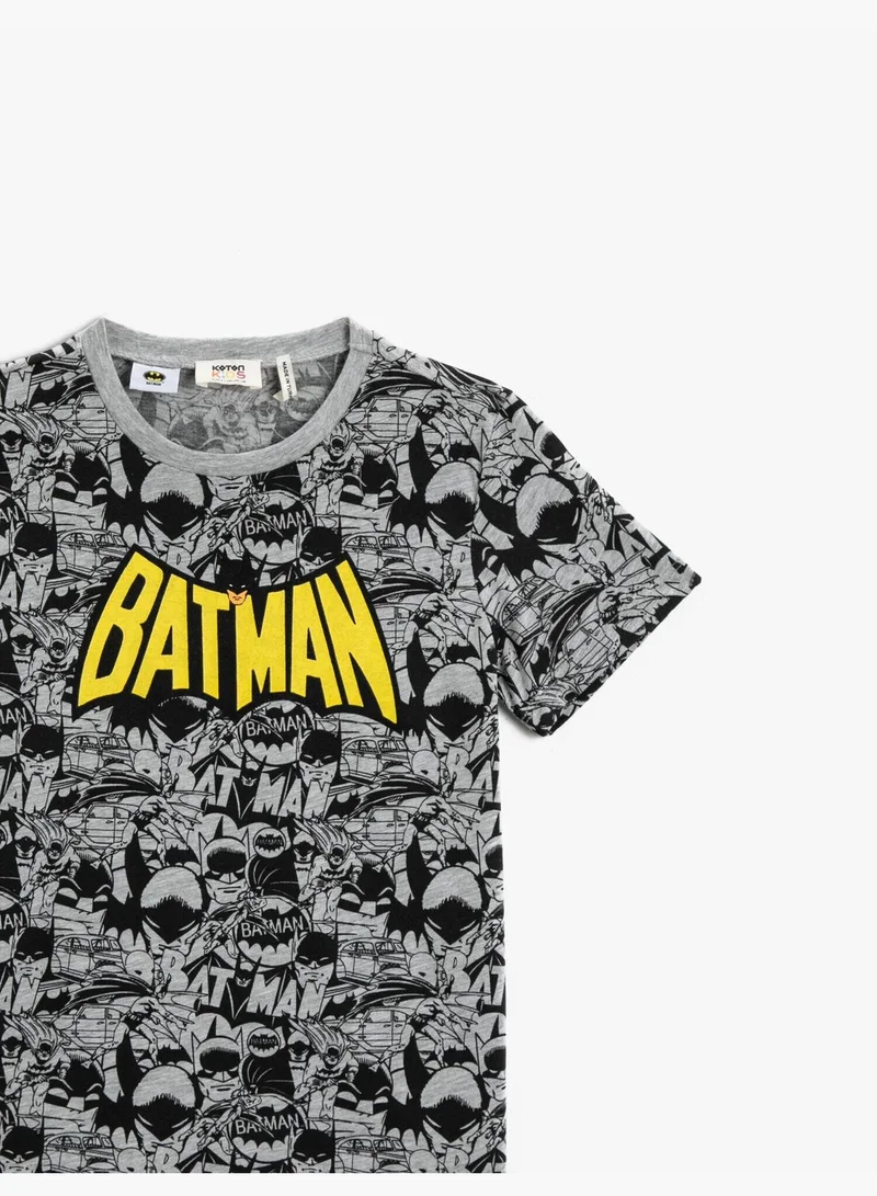 KOTON Batman T-Shirt Licensed Cotton