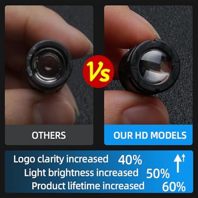 ريحني قطعتان من مصابيح باب السيارة مع شعار بروجيكتور متوافق مع TerraAltimaMaximaArmadaTitanQuestPathfinder ملحقات مصابيح الترحيب LED بدون بهتان مناسبة للسيارة - Image 4