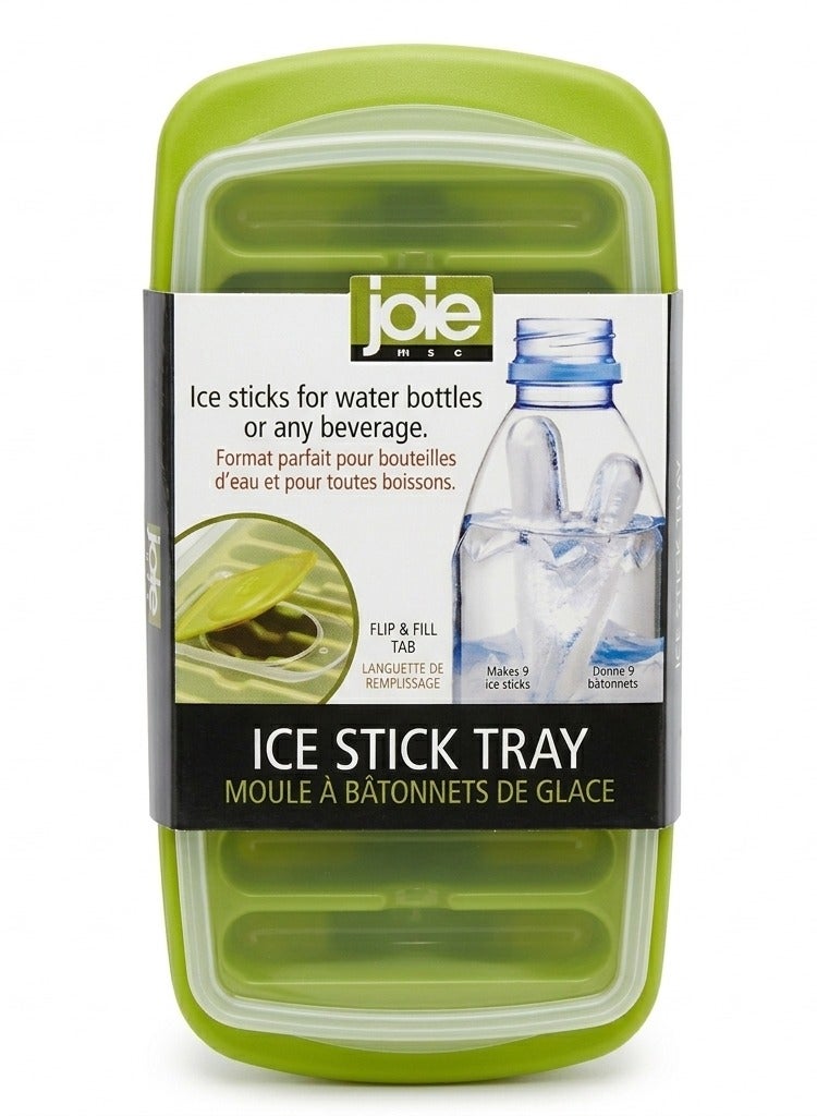 Joie MSC Joie Ice Stick Silicone Tray Assorted Color 1 Piece for Water Bottles Flexible Ice Cube Stick Mold Slim Ice Maker BPA Free Easy Release Long Ice Cubes for Sports Bottles Juice Drinks Freezer - Image 3