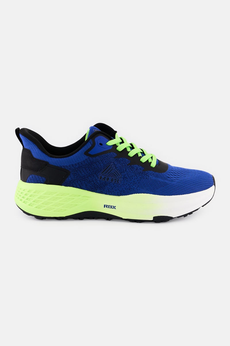 RBX Men Lace Up Running Shoes, Blue - Image 2