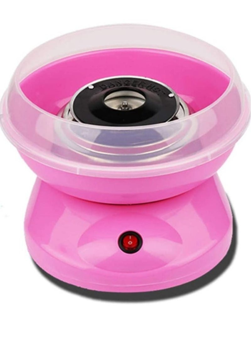 ELTRAZONE Cotton Candy Machine Upgrade Style Household Diy Childrens Cotton Candy Machine Fully Automatic Electric Fancy Mini Commercial RED - Image 1