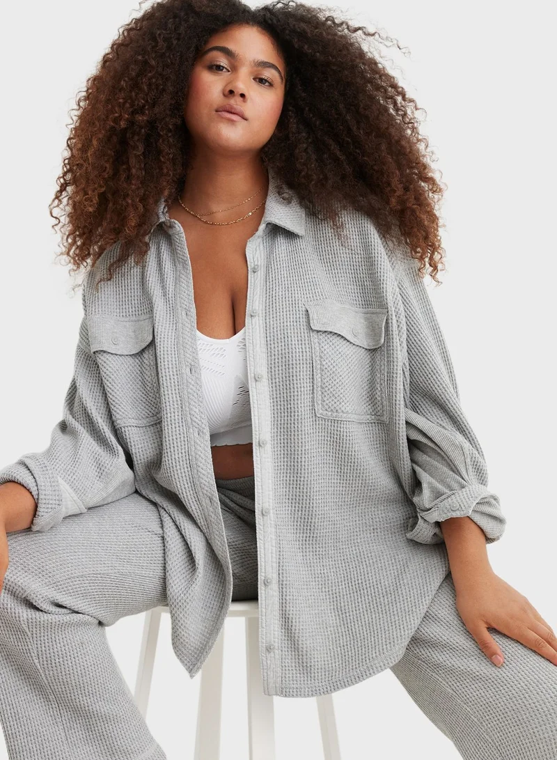 آري من امريكان ايجل Double Pocket Button Down Shirt