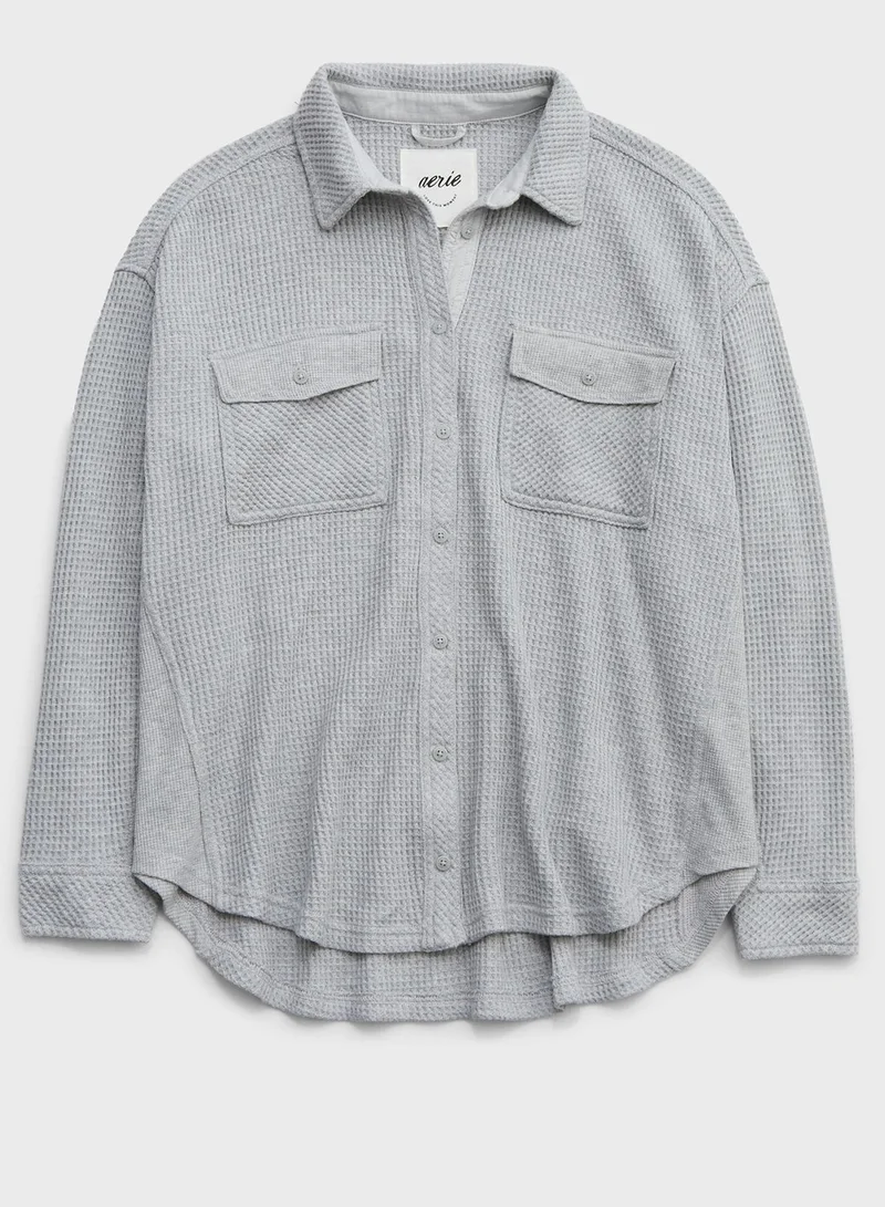 آري من امريكان ايجل Double Pocket Button Down Shirt