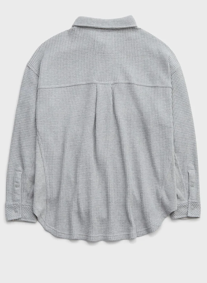 آري من امريكان ايجل Double Pocket Button Down Shirt