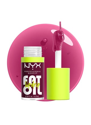 Fat Oil Lip Drip, Moisturizing, Shiny, Vegan Tinted Lip Gloss, Non-Sticky Finish, 12H Hydration, Squalane, Raspberry and Cloudberry Oils - (Deep Berry) - - view 2
