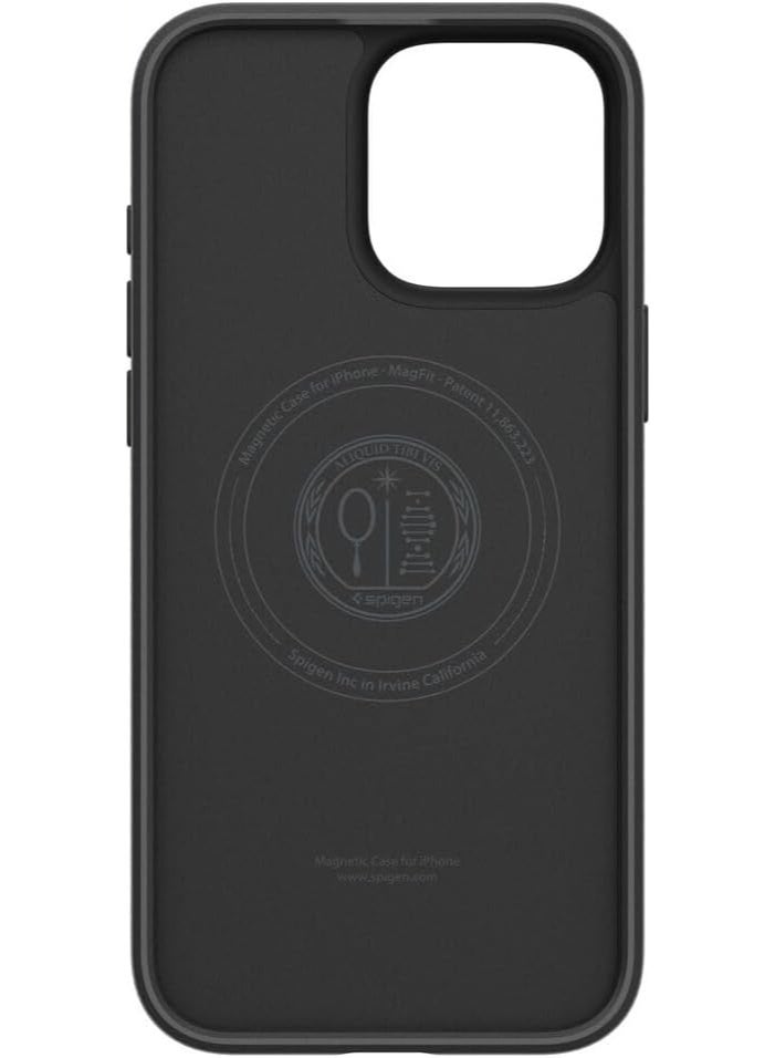 Spigen Liquid Air T MagFit for iPhone 16 PRO MagSafe Case Cover [Camera Control Button] - Matte Black - Image 4