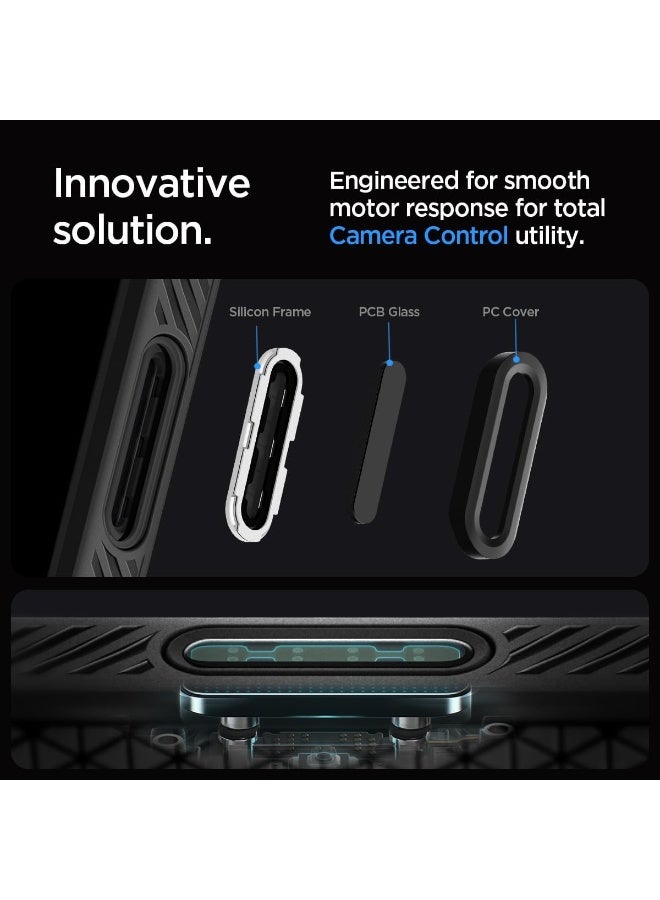 Spigen Liquid Air T MagFit for iPhone 16 PRO MagSafe Case Cover [Camera Control Button] - Matte Black - Image 3