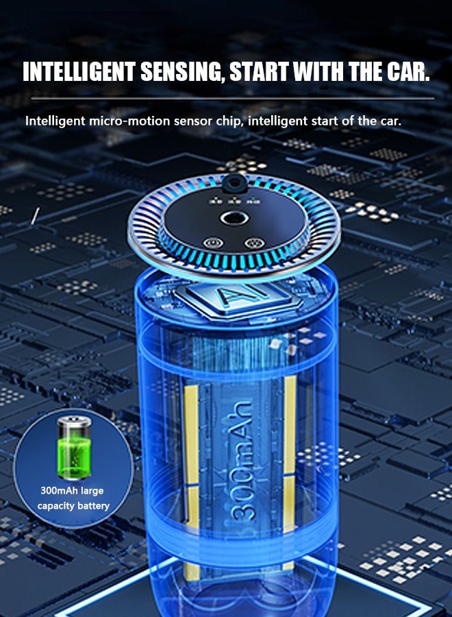 بيوند موزع عطر السيارة مع عطر 50 مل، موزع الزيوت العطرية العطرية للسيارة مع عرض سماء مرصعة بالنجوم، مرطب هواء عطري للسيارة - Image 4