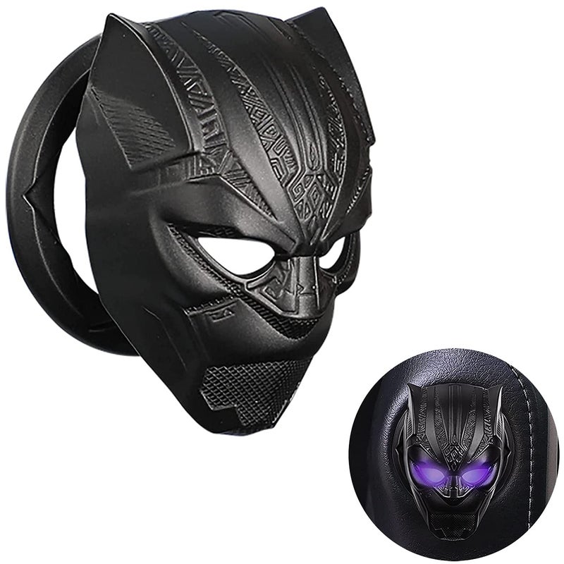 GENORMBRANDT Black Panther Push to Start Button Ignition Cover AntiScratch Universal Decoration Ring 1 Pcs - Image 2