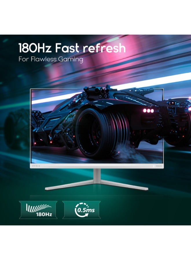 فيليبس 27M2N3201A/00 شاشة IPS عريضة 27 بوصة باللون الأسود (1920x1080/1 مللي ثانية/2xHDMI/DisplayPort) - Image 3