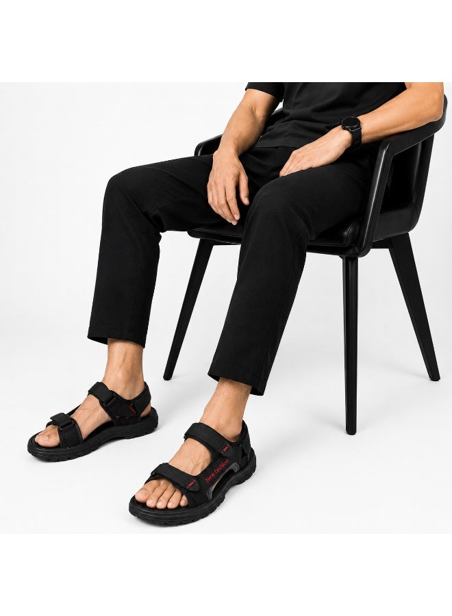 Men's Sport Comfort Sandals – Adjustable Outdoor Walking Sandals with Cushioned Footbed and Flexible Sole - Image 1