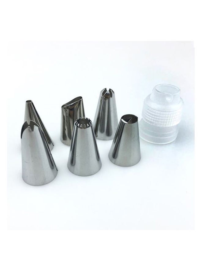 Cool Baby Stainless Steel Pastry Nozzles For Cream Blue/Silver - Image 2