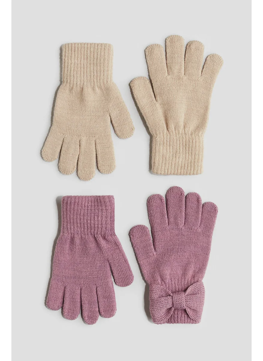 اتش اند ام 2-Pack Fine-Knit Gloves