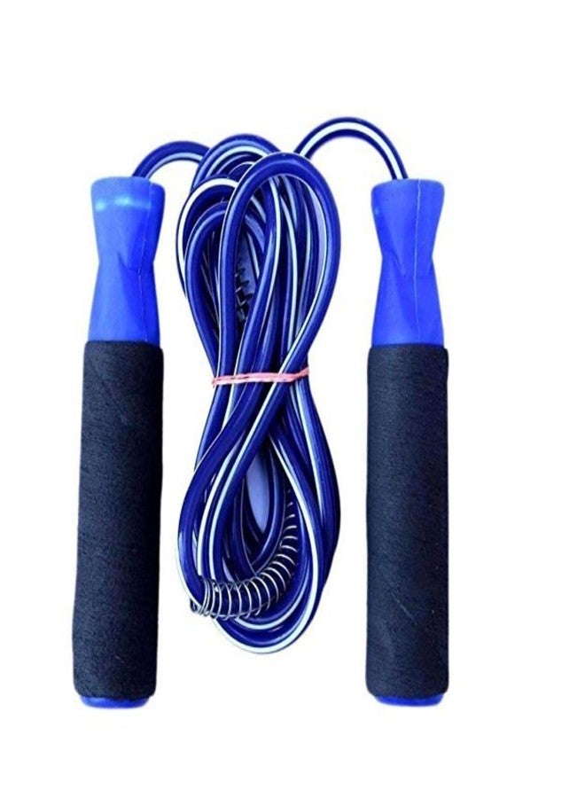 Everyday Walk Adjustable Skipping Rope for Men & Women, Jumping rope | fitness Rope GYm, Sports, & Exercise (Blue) - Image 2