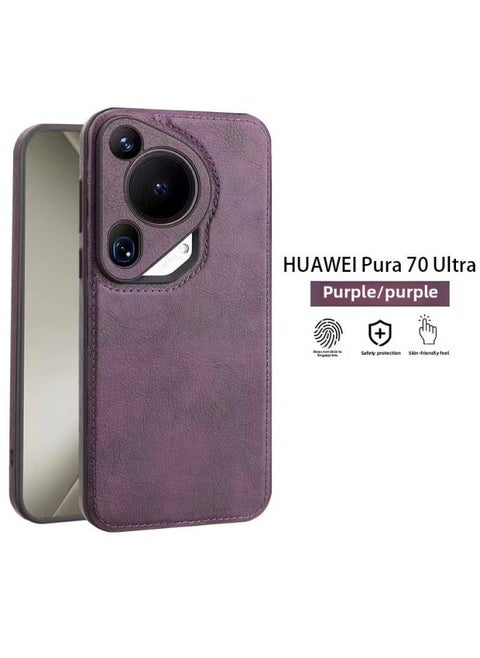 Simple Mobile Phone Case For Huawei Business Men's Leather Premium Leather Drop-Resistant Multiple Models Available
