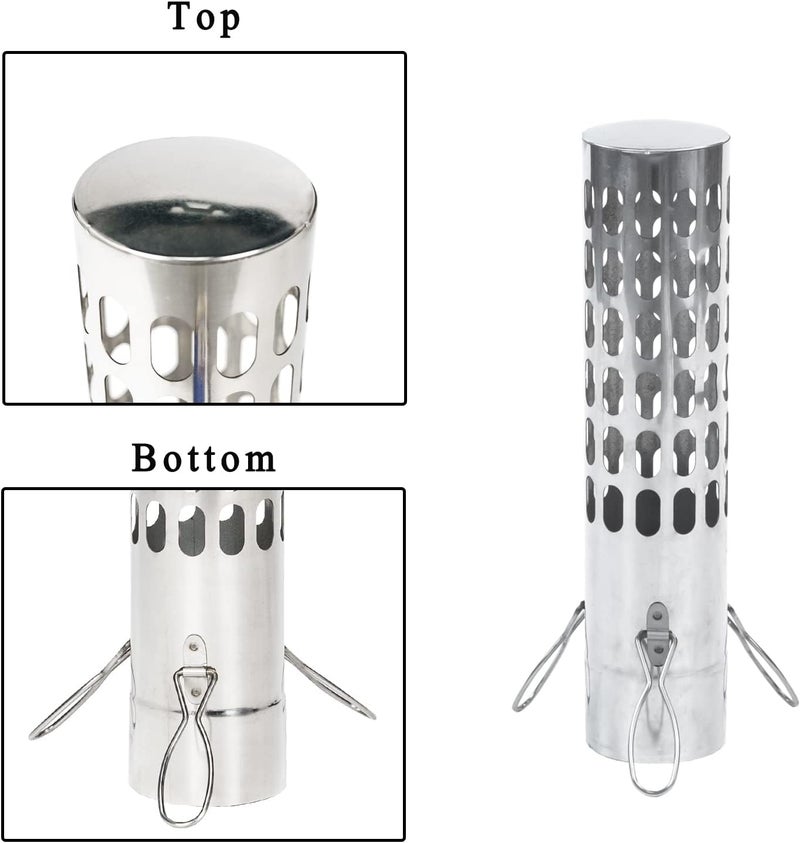 SoloWilder Stove Pipe Spark Arrestor Screen Stainless Steel Chimney Tube Filter Stovepipe Top Cap 2.36 inch - Image 2