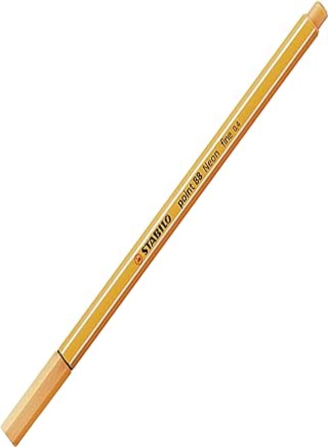 Stabilo Point 88 Fineliner Pen - 0.4 mm. - Orange