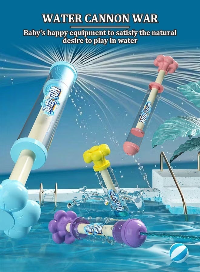 4Pieces Water Shooter Toys Water Gun for Kids, Firework Effect Summer Outdoor Swimming Pool Backyard Beach Water Game Fighting Play Toys - Image 2