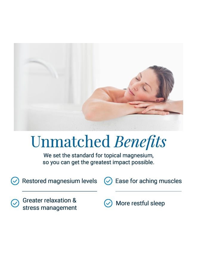 Ancient Minerals Magnesium Bath Flakes of Pure Genuine Zechstein Chloride - Resealable Magnesium Supplement Bag That Will Outperform Leading Epsom Salts (4.4 lb) - Image 3