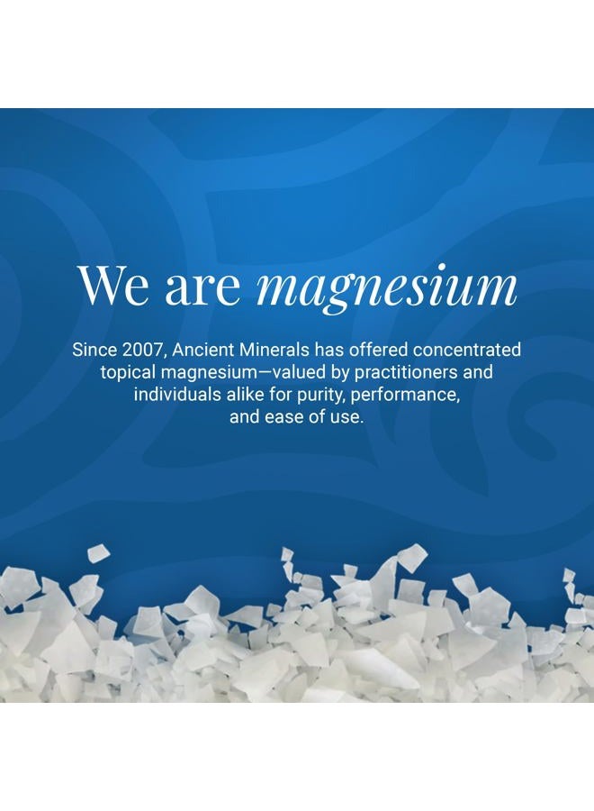 Ancient Minerals Magnesium Bath Flakes of Pure Genuine Zechstein Chloride - Resealable Magnesium Supplement Bag That Will Outperform Leading Epsom Salts (4.4 lb) - Image 2