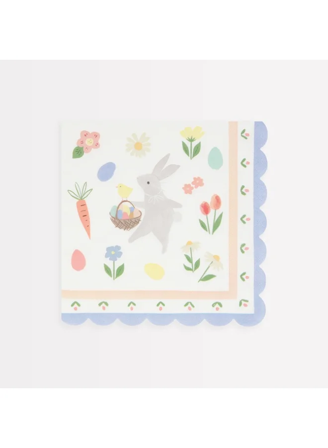 Meri Meri Easter Bunny Large Napkins