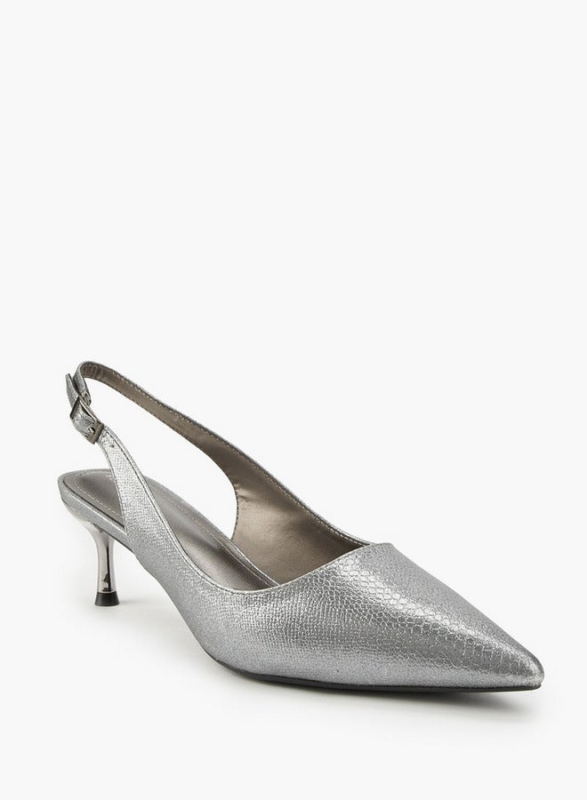 فلورا بيلا من شو إكسبرس أحذية معدنية مدببة بكعب خنجري - Image 3