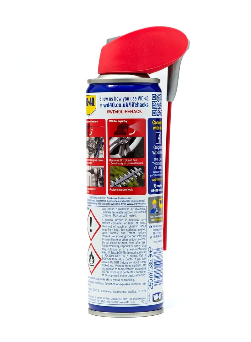 WD40 Wd-40 Sprays 2 Ways Multi Use 250Ml - Image 2